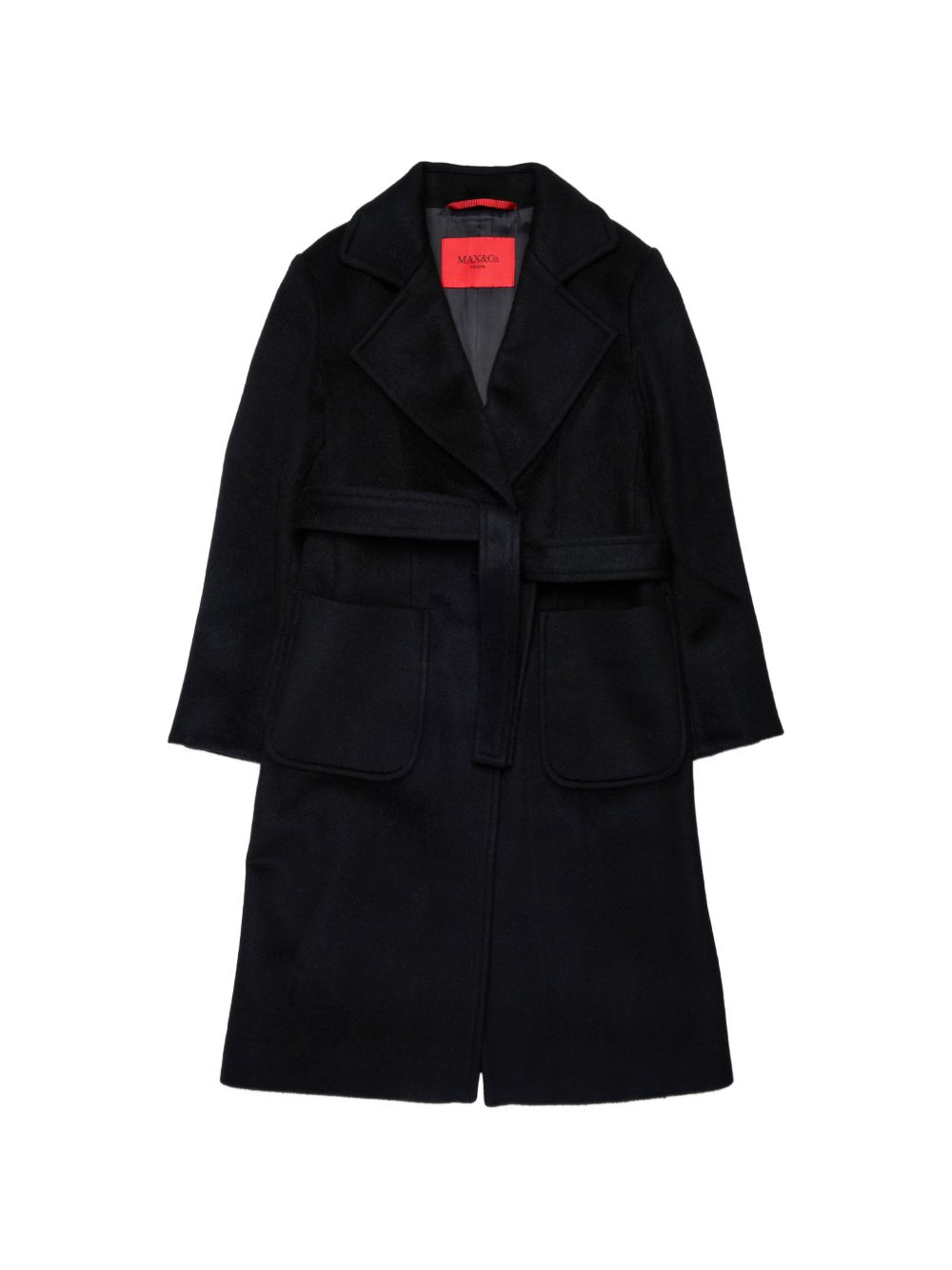 Cappotto in Lana Nero MX0001MX052 MX900 MAX&CO. KIDS 