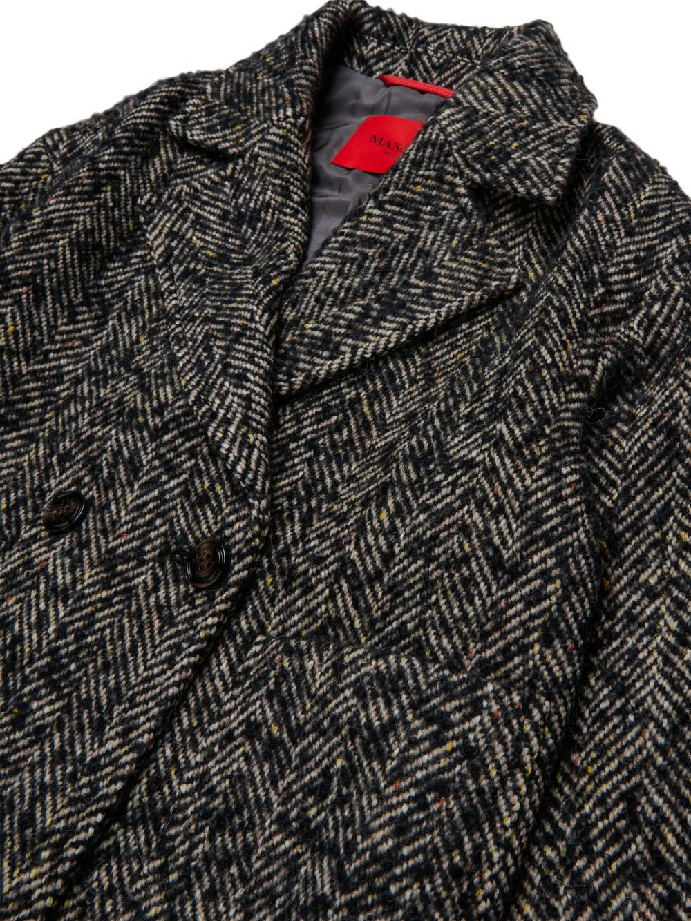 Cappotto in Lana Nero MX0440MX02N MX900 MAX&CO. KIDS 