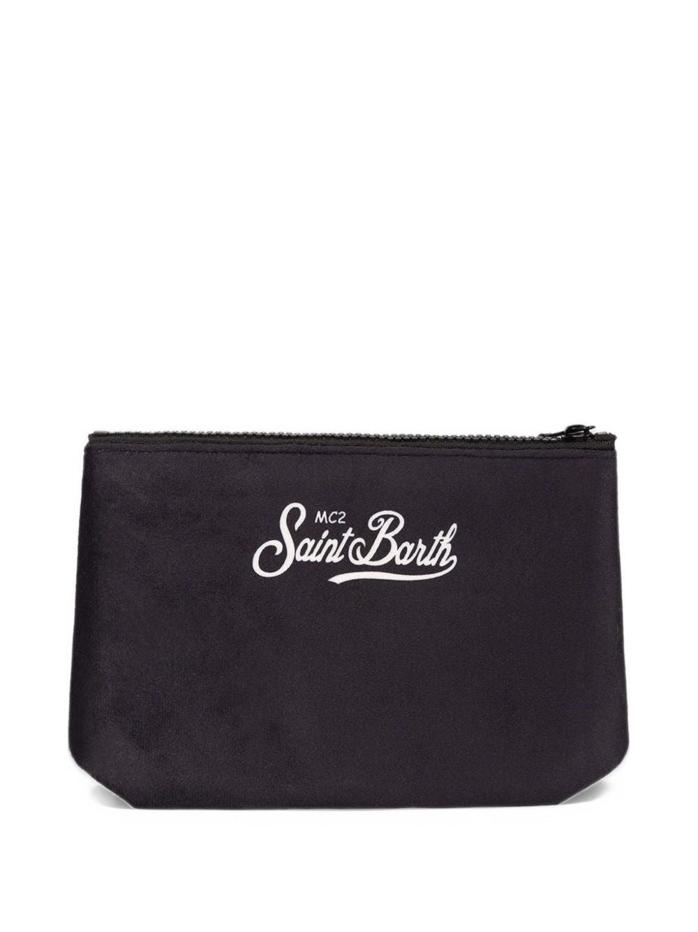 Pochette con cuore nera ALI0002 02622M MC2 SAINT BARTH 
