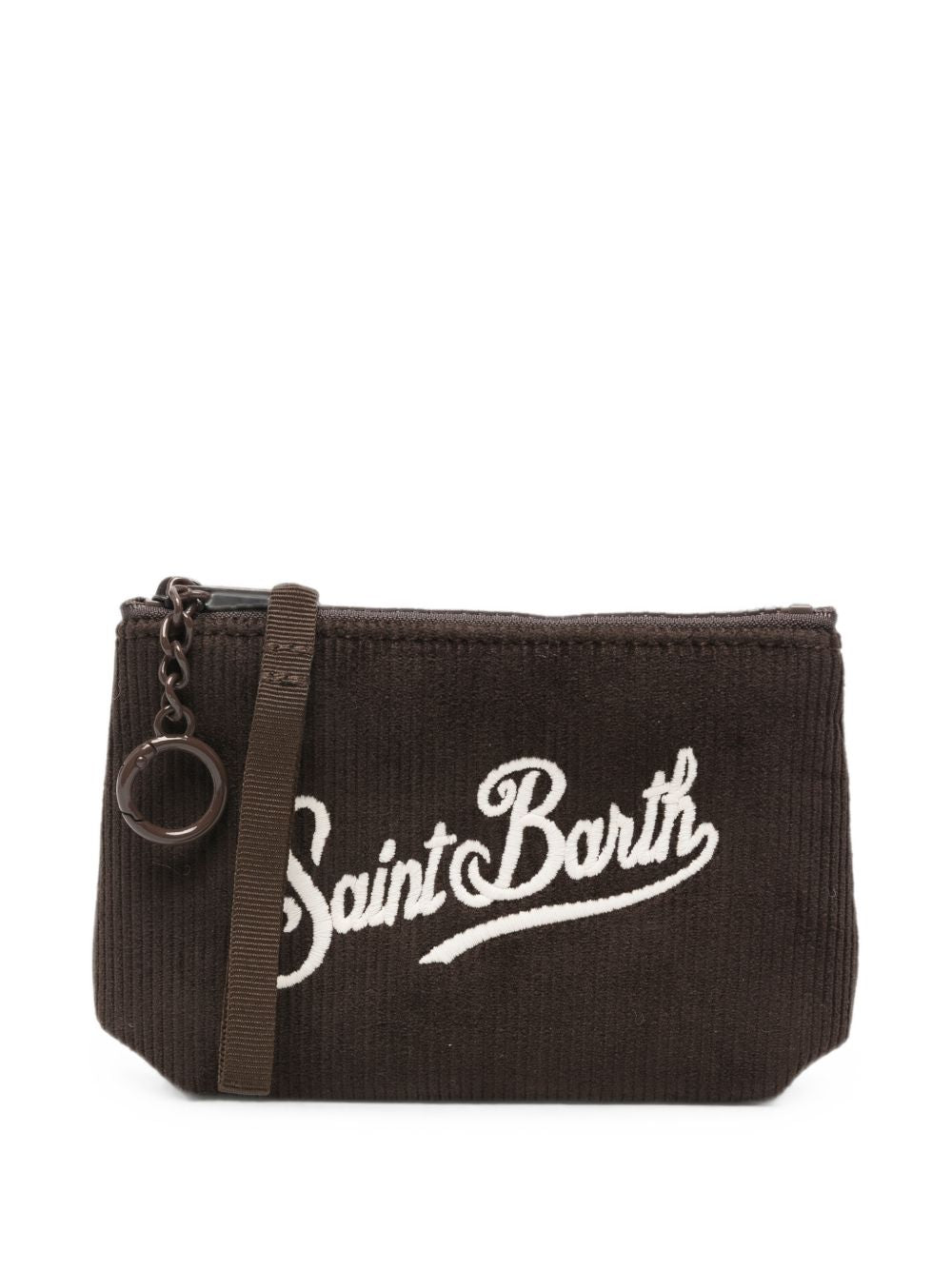 Pochette a coste marrone ALMI002 00128M MC2 SAINT BARTH 