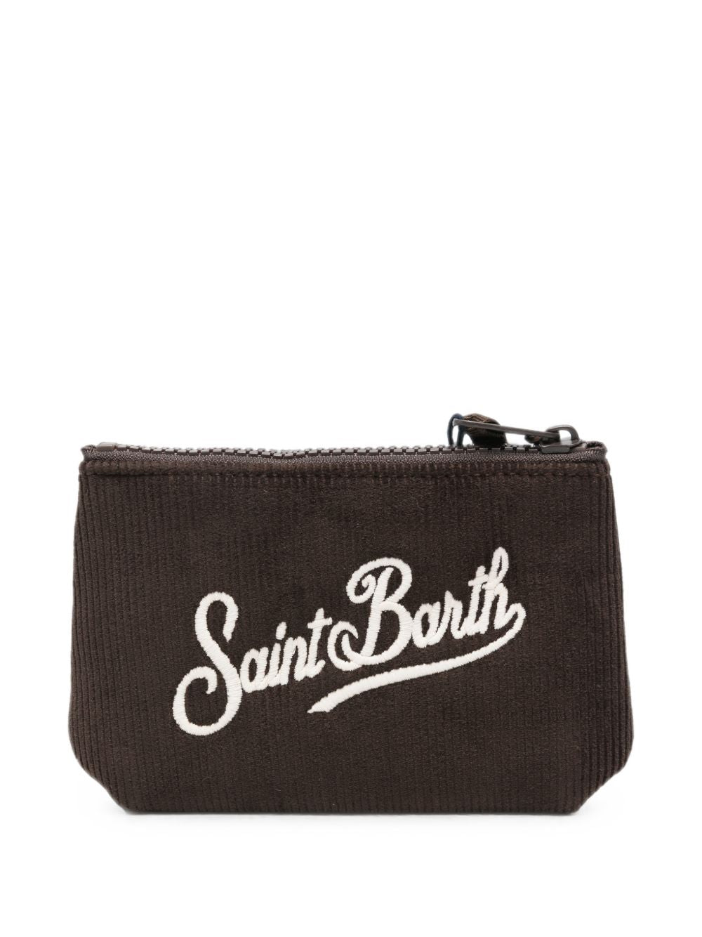 Pochette a coste marrone ALMI002 00128M MC2 SAINT BARTH 