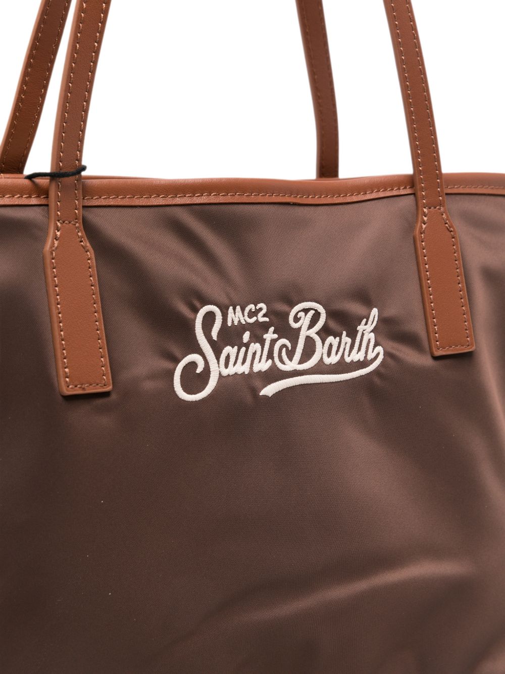 Borsa con doppi manici e logo CB0004 00163M MC2 SAINT BARTH 