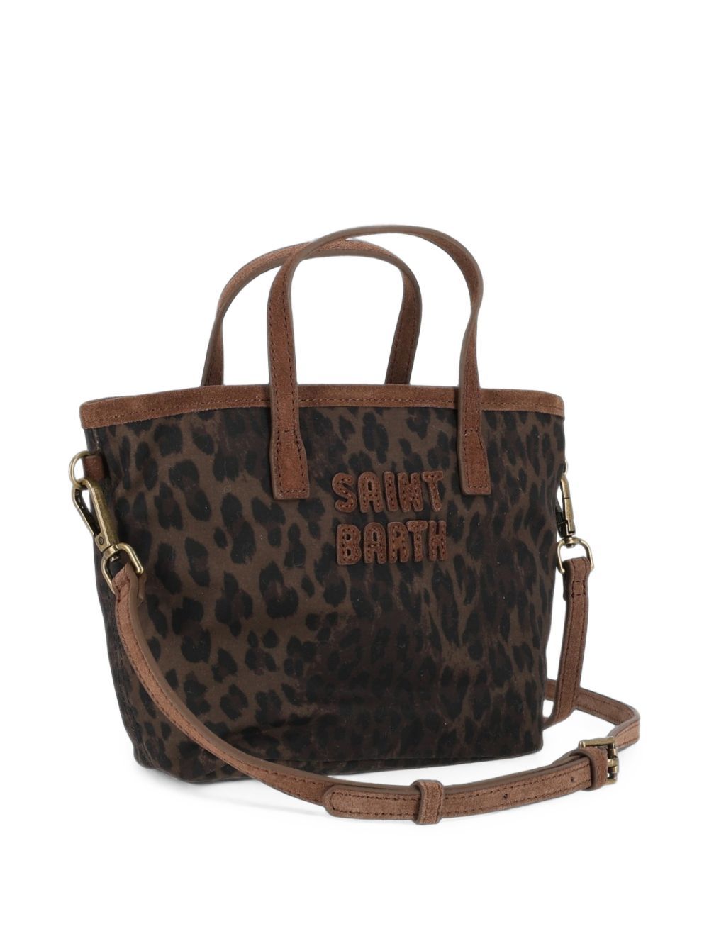 Borsa con motivo a macchie CBMIN001 00019M MC2 SAINT BARTH 