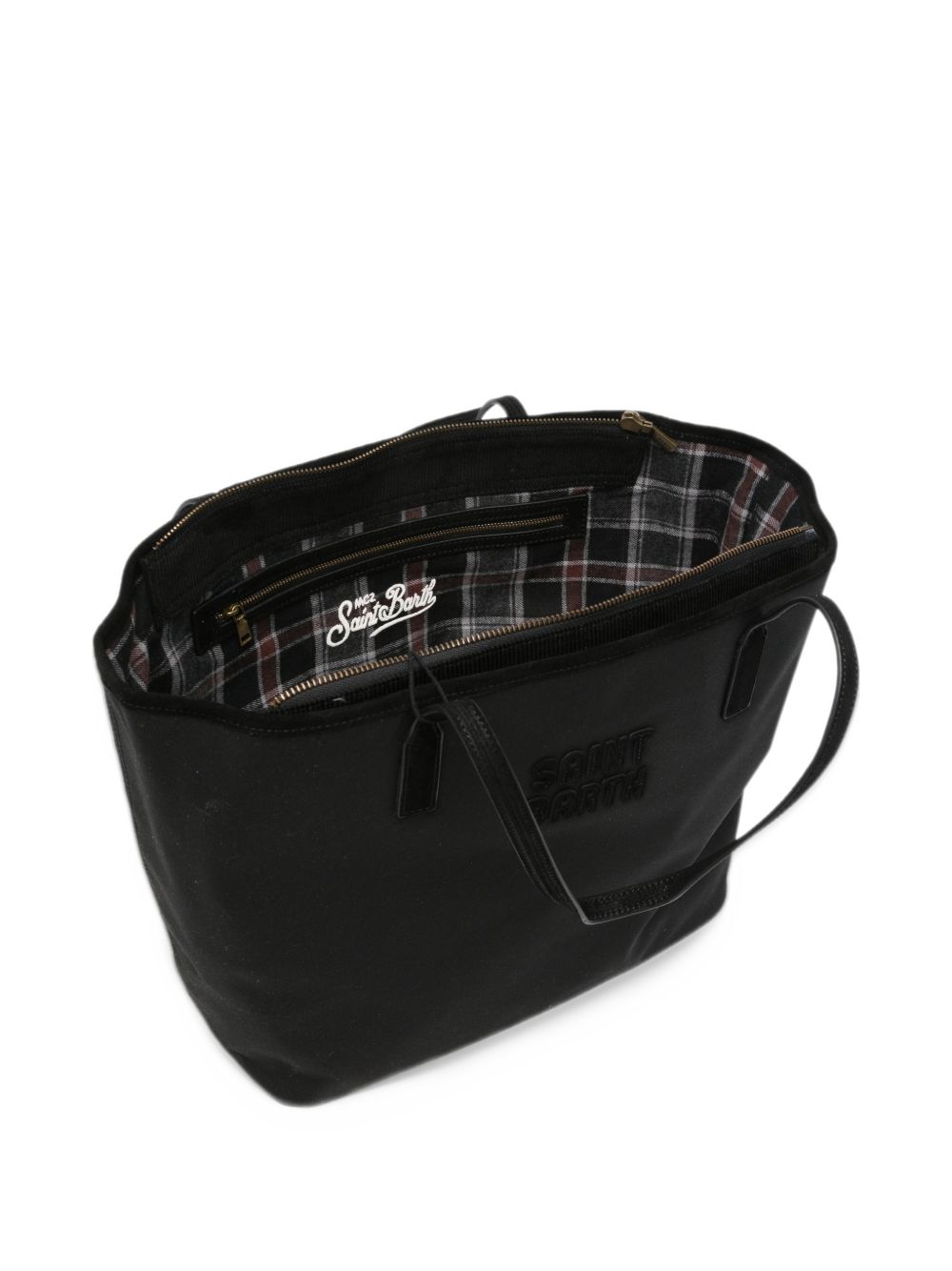 Borsa con logo su due righe CBMIN001 01019M MC2 SAINT BARTH 