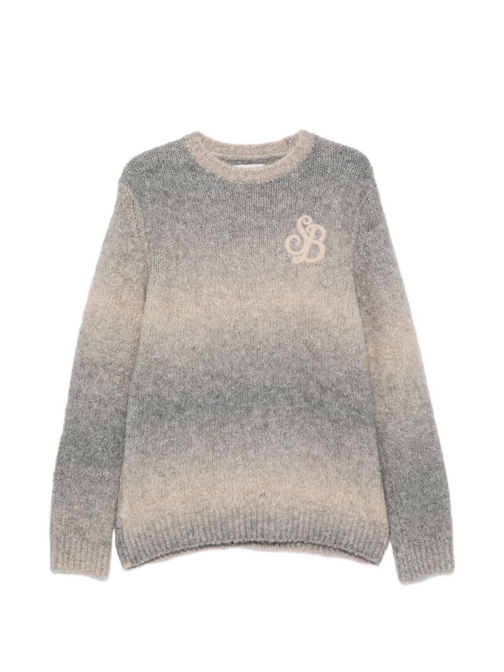 Maglia sfumata fango DUSK001 00484M MC2 SAINT BARTH 