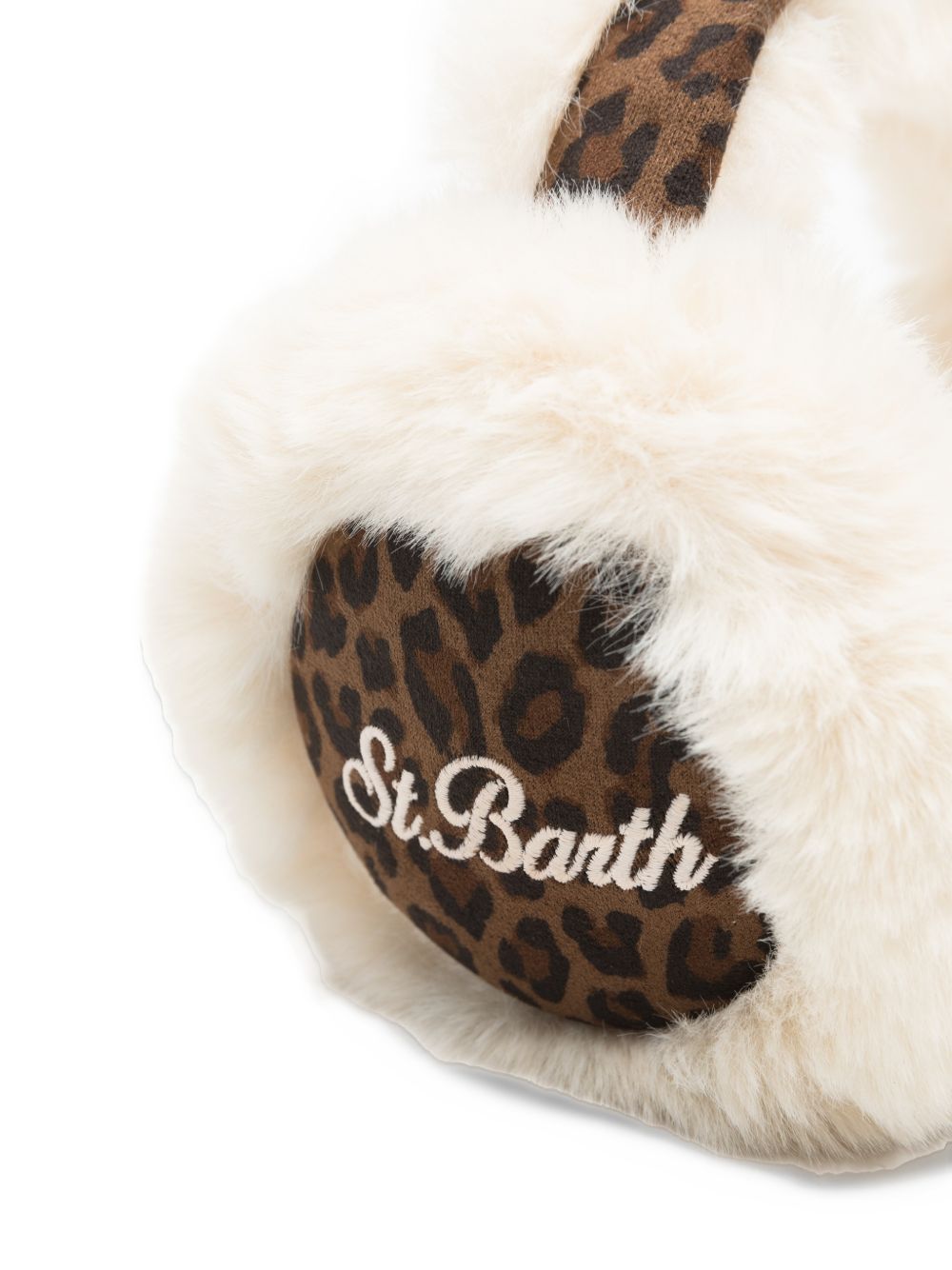 Paraorecchie con motivo leopardato EARM006 00212M MC2 SAINT BARTH 