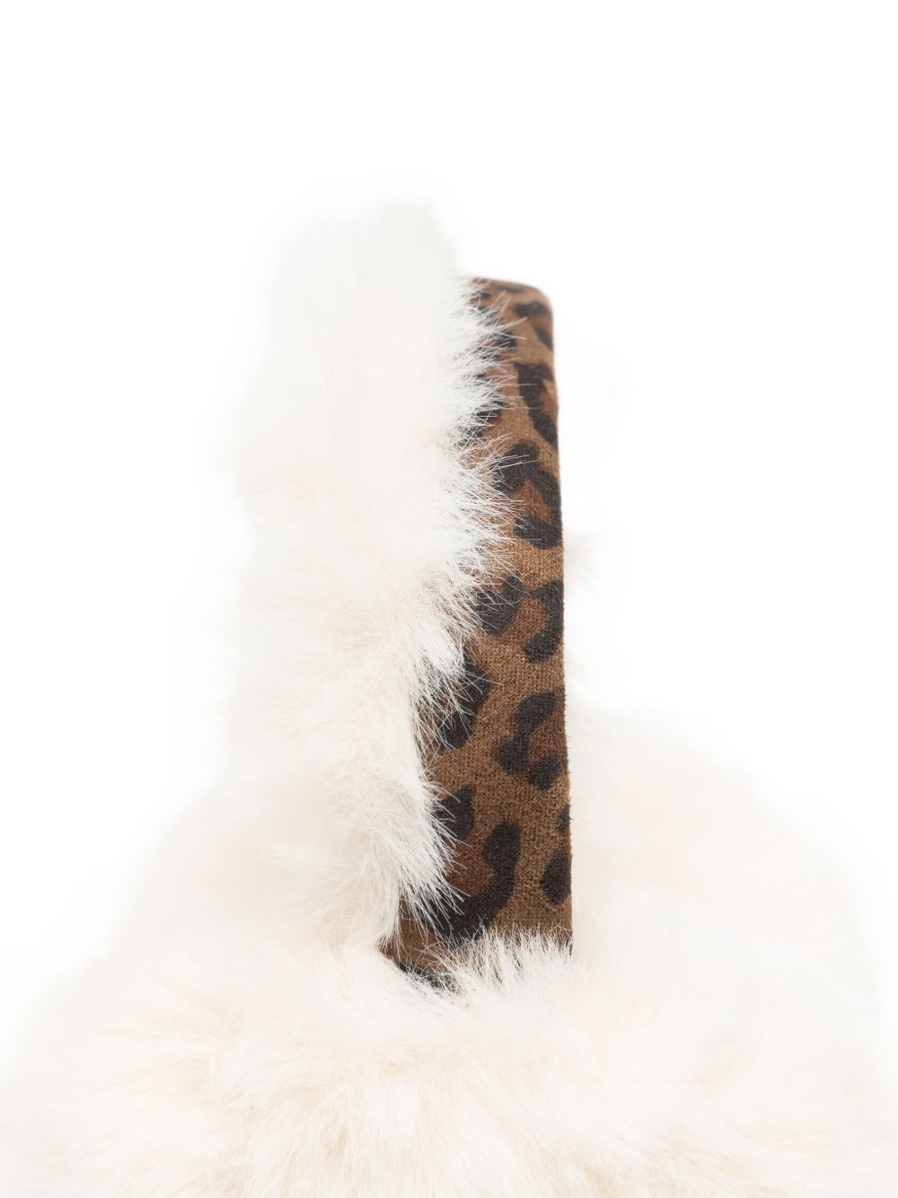 Paraorecchie con motivo leopardato EARM006 00212M MC2 SAINT BARTH 
