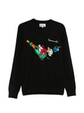 Maglia con grafica nera