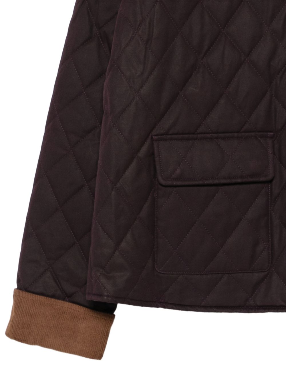 Giubbino a rombi bordeaux MAR003 00095M MC2 SAINT BARTH 