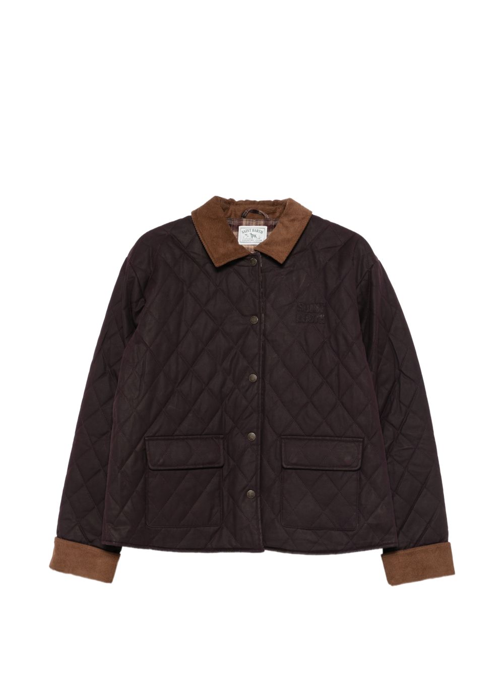 Giubbino a rombi bordeaux MAR003 00095M MC2 SAINT BARTH 