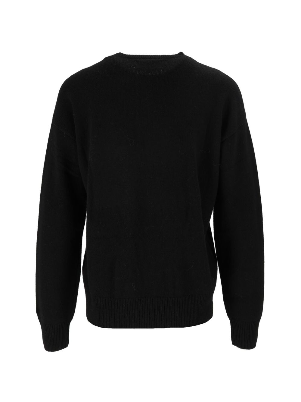 Maglioncino con bordi a coste nero TESS001 03930M MC2 SAINT BARTH 
