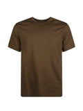 T-shirt girocollo fango