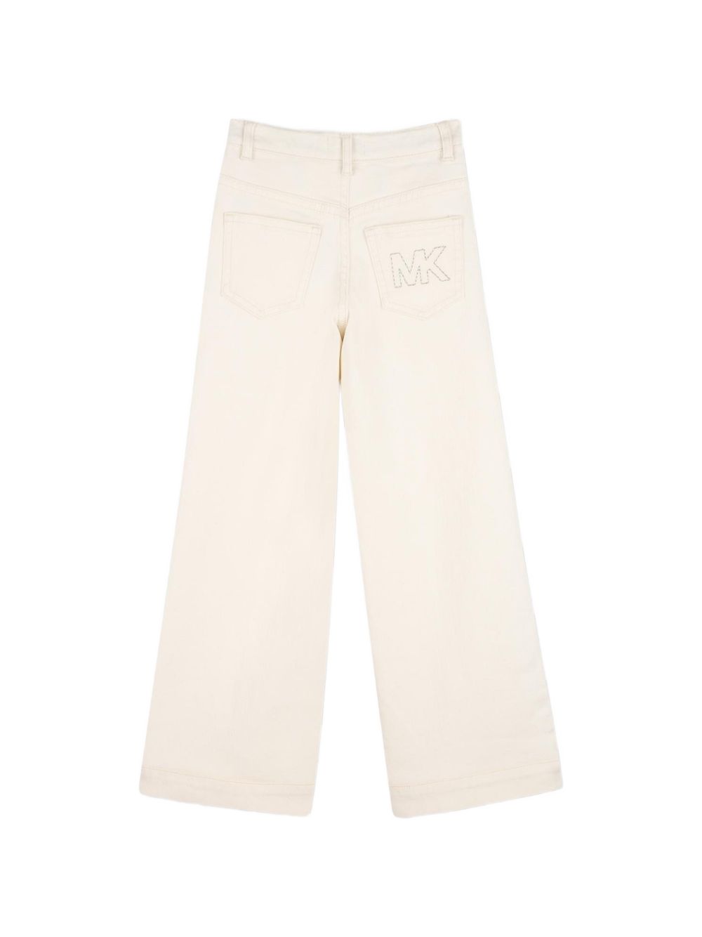 Drill pantaloni (98% co, 2% ea). Tasche sul davanti e retro. Chains along davanti tasche. "mk" ricamo on right retro tasca. R30706 190 MICHAEL KORS KIDS 