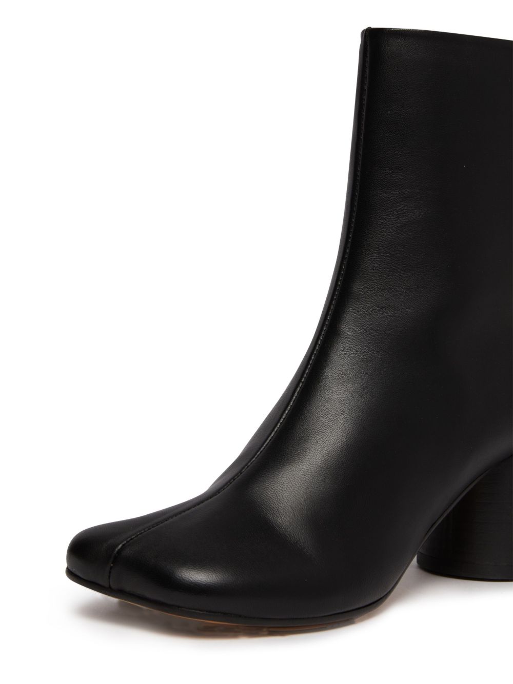 Stivaletto in pelle Black S59WU0235P3628 T8013 MM6 MAISON MARGIELA 