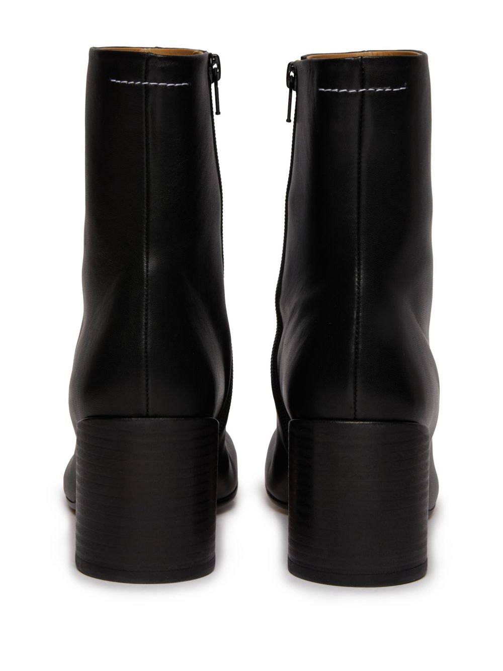 Stivaletto in pelle Black S59WU0235P3628 T8013 MM6 MAISON MARGIELA 