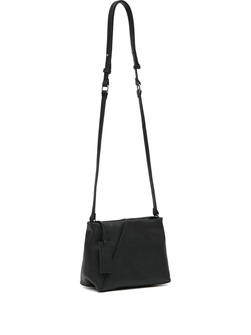 Borsa a tracolla in pelle Black SB5ZH0032P8805 T8013 MM6 MAISON MARGIELA 
