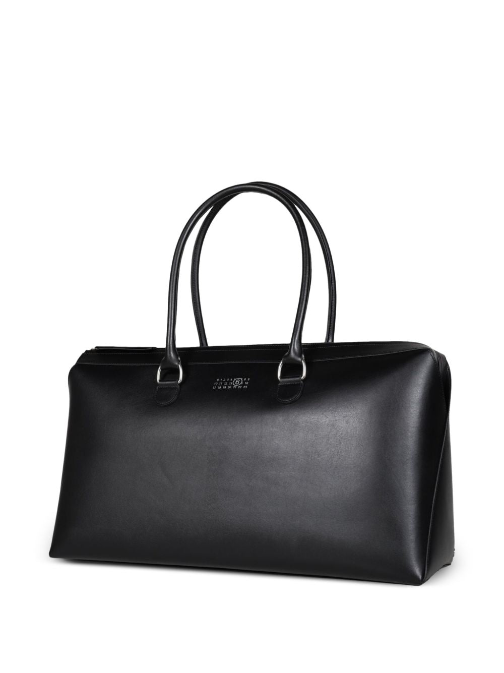 Borsa da viaggio in pelle Black SB6WI0009P9061 T8013 MM6 MAISON MARGIELA 