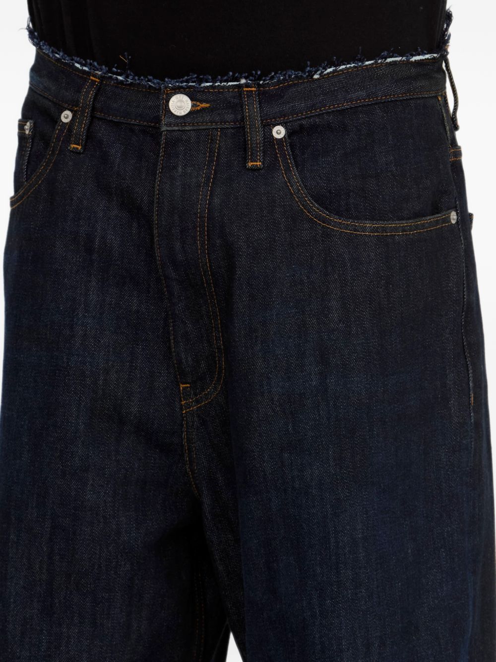 Pantaloni 5 tasche Dark Blue SH2LA0039M30063 962 MM6 MAISON MARGIELA 