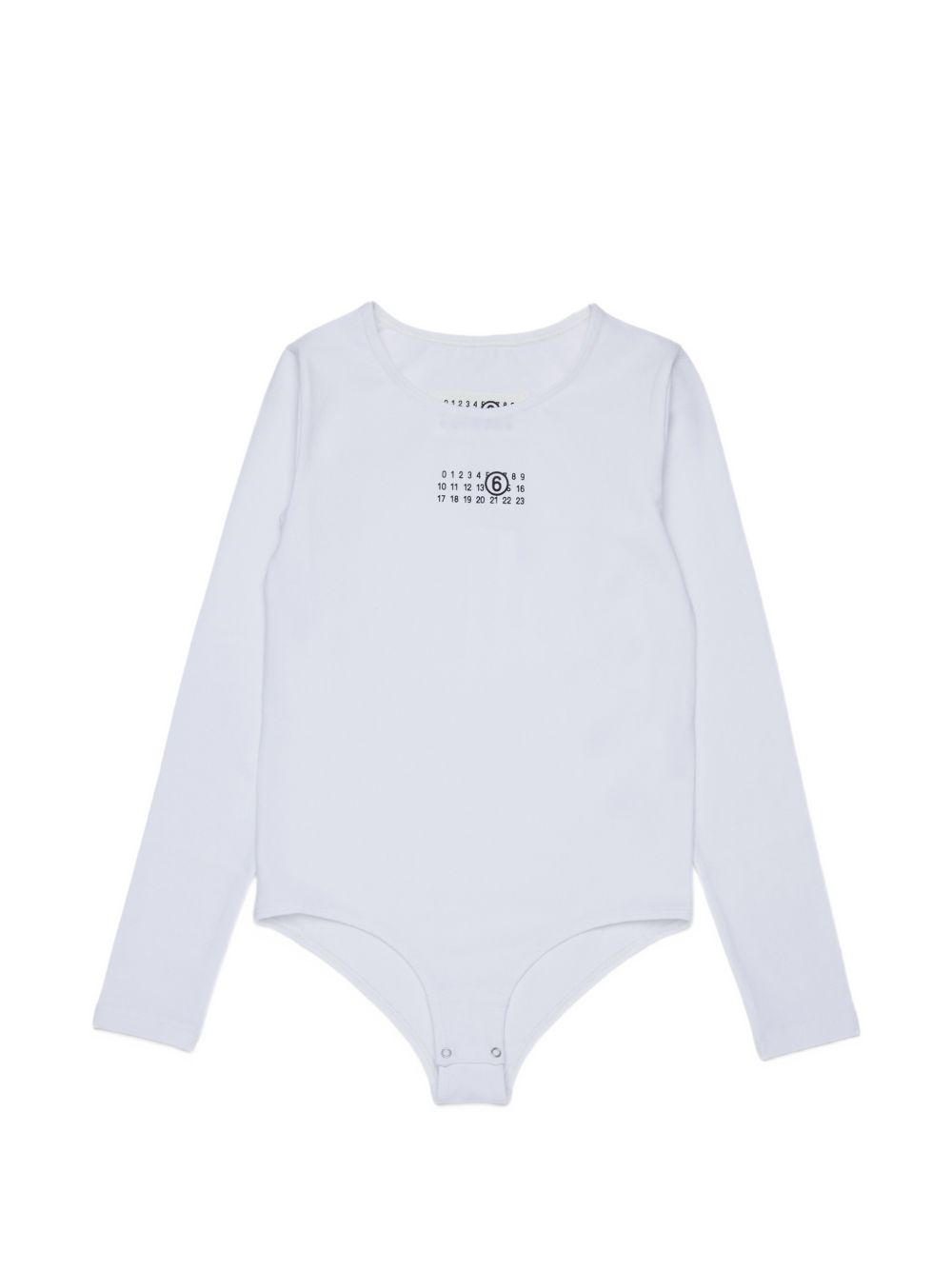 Body Bianco M60911MM06L M6100 MM6 MAISON MARGIELA KIDS 