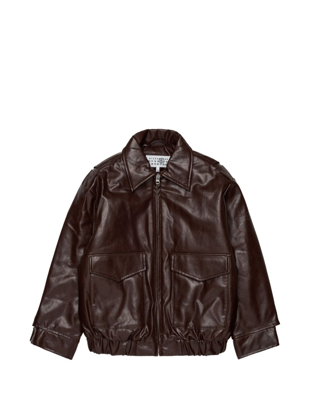 Giacca Seal Brown M61045MM08L M6713 MM6 MAISON MARGIELA KIDS 