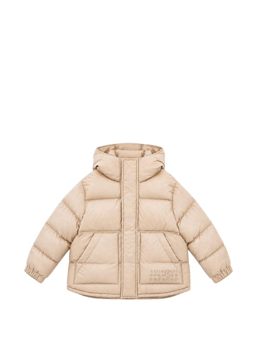 Giubbino Avana M61090MM08B M6712 MM6 MAISON MARGIELA KIDS 