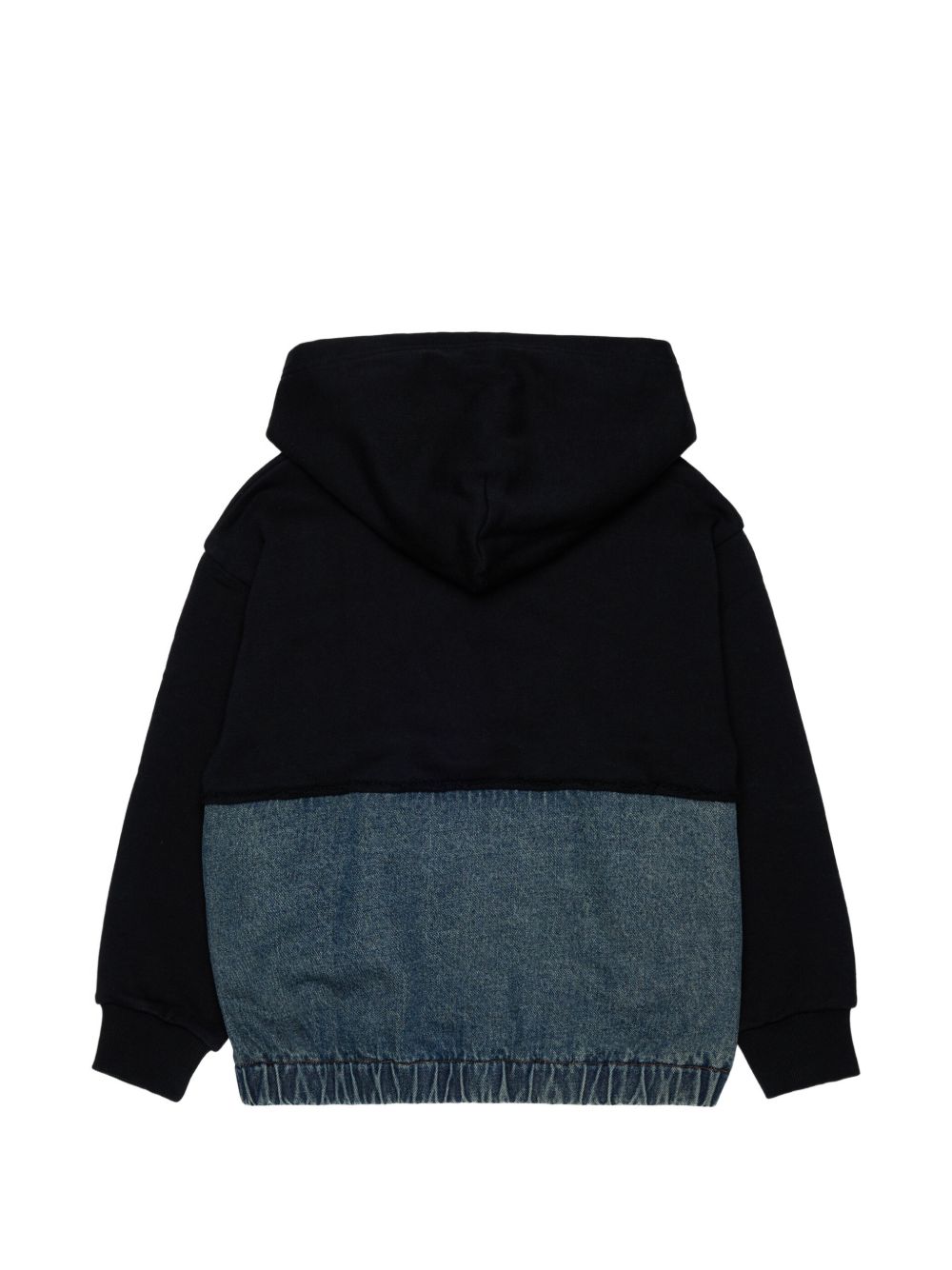 Felpa Blue Denim+Black M61108MM09G M6C08 MM6 MAISON MARGIELA KIDS 