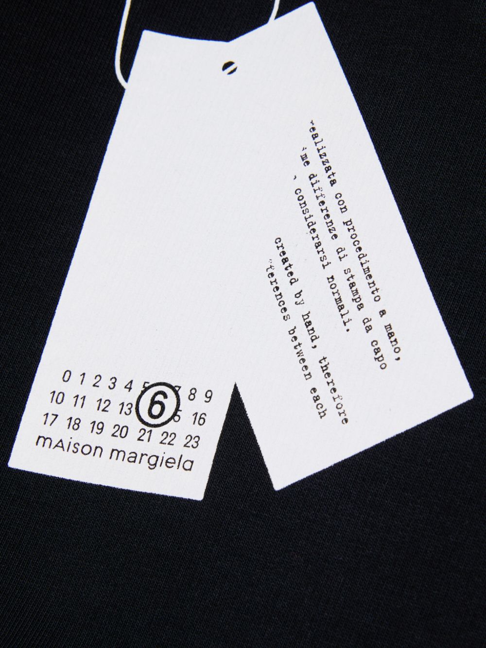 Felpa Nero M61157MM02X M6900 MM6 MAISON MARGIELA KIDS 