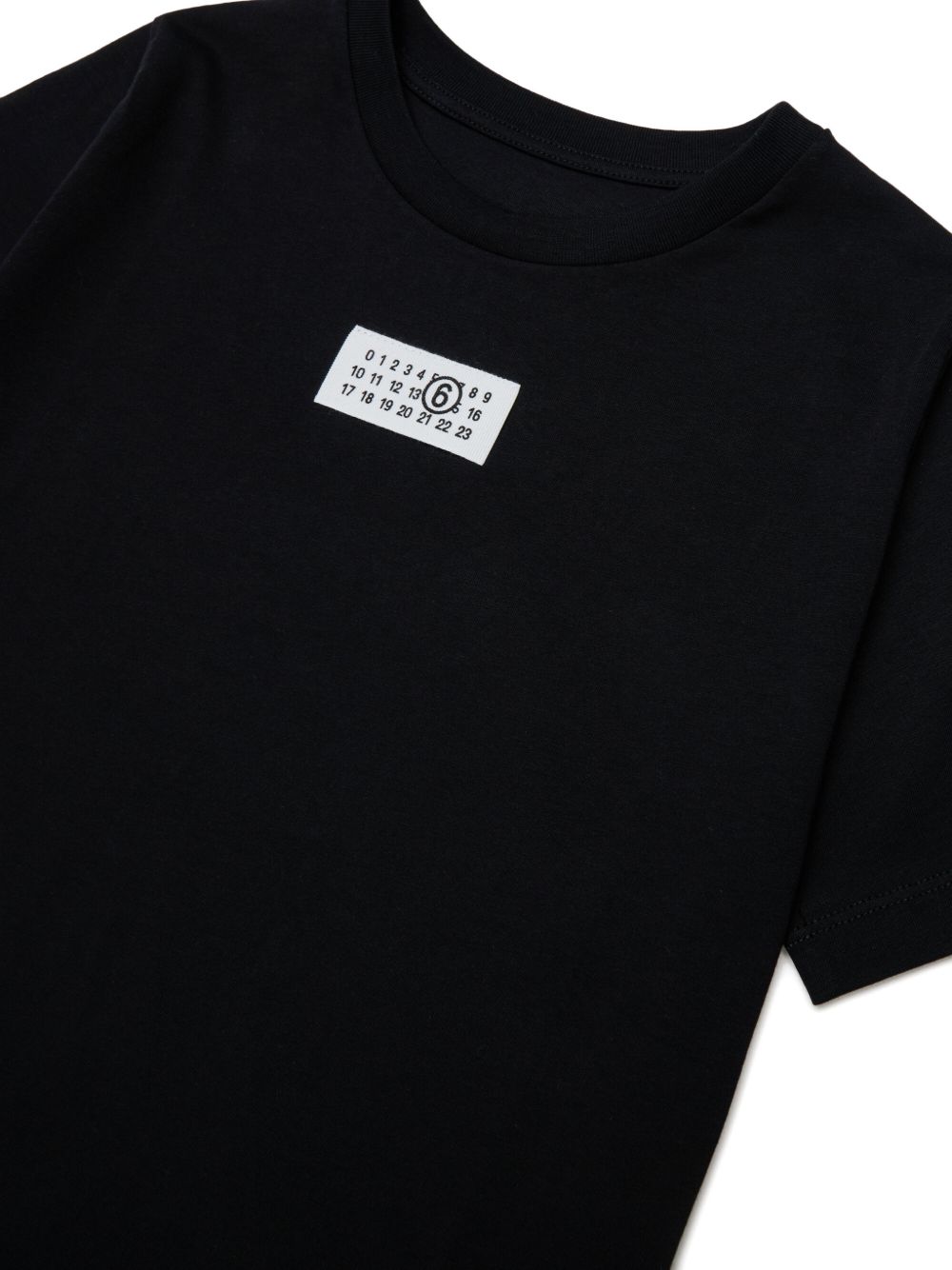 T-shirt Nero M61163MM04I M6900 MM6 MAISON MARGIELA KIDS 