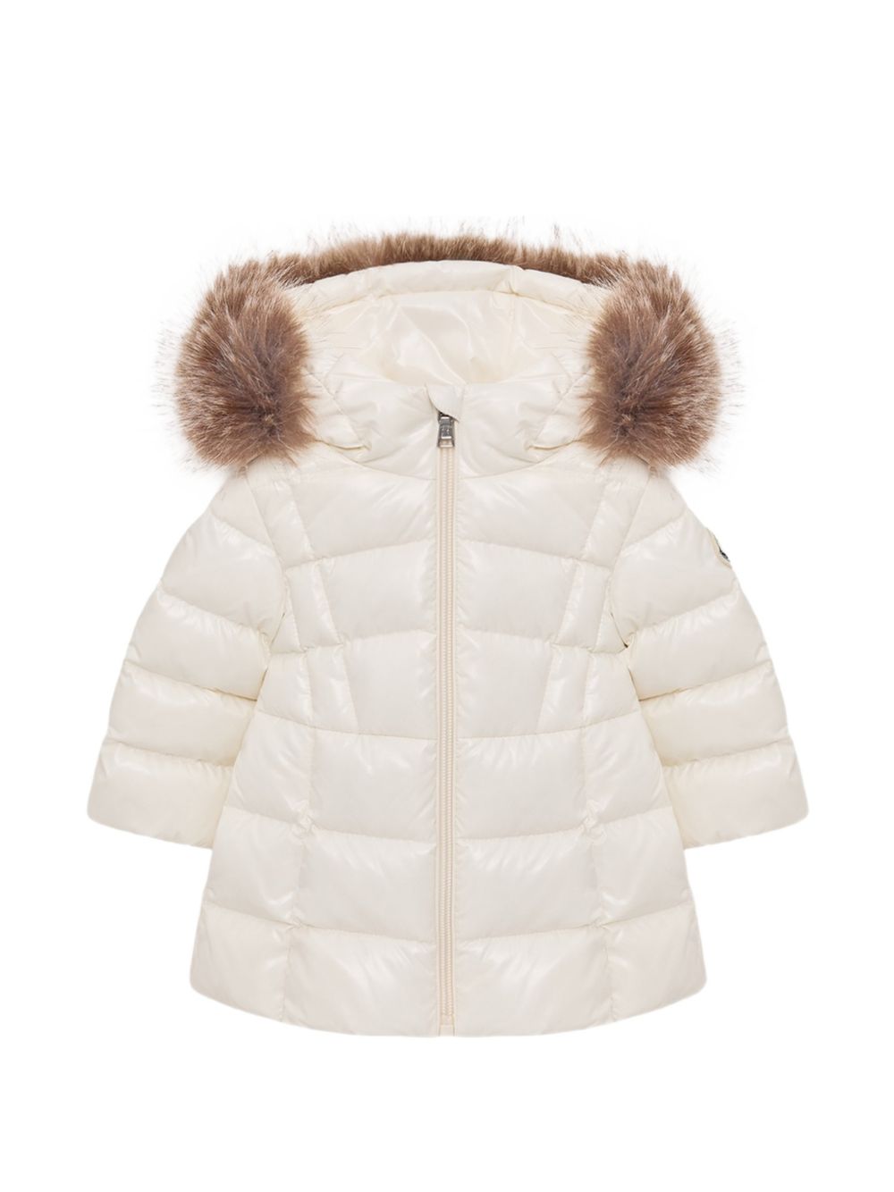Emma Long Parka Natural L29511C00004597Z8 034 MONCLER KIDS 