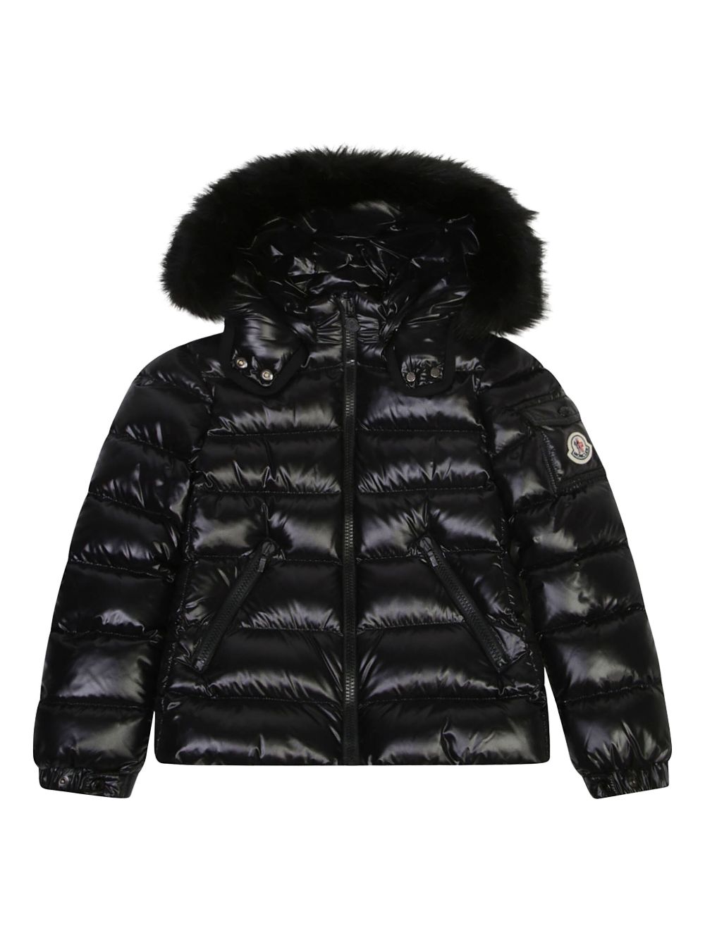 Badyf Jacket Black L29541A00054597Z8 999 MONCLER KIDS 