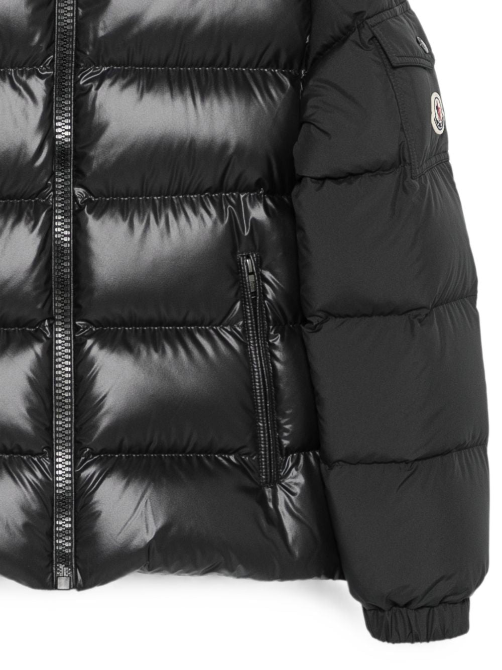 Hyoseris Jacket Black L29541A00076597YX 999 MONCLER KIDS 