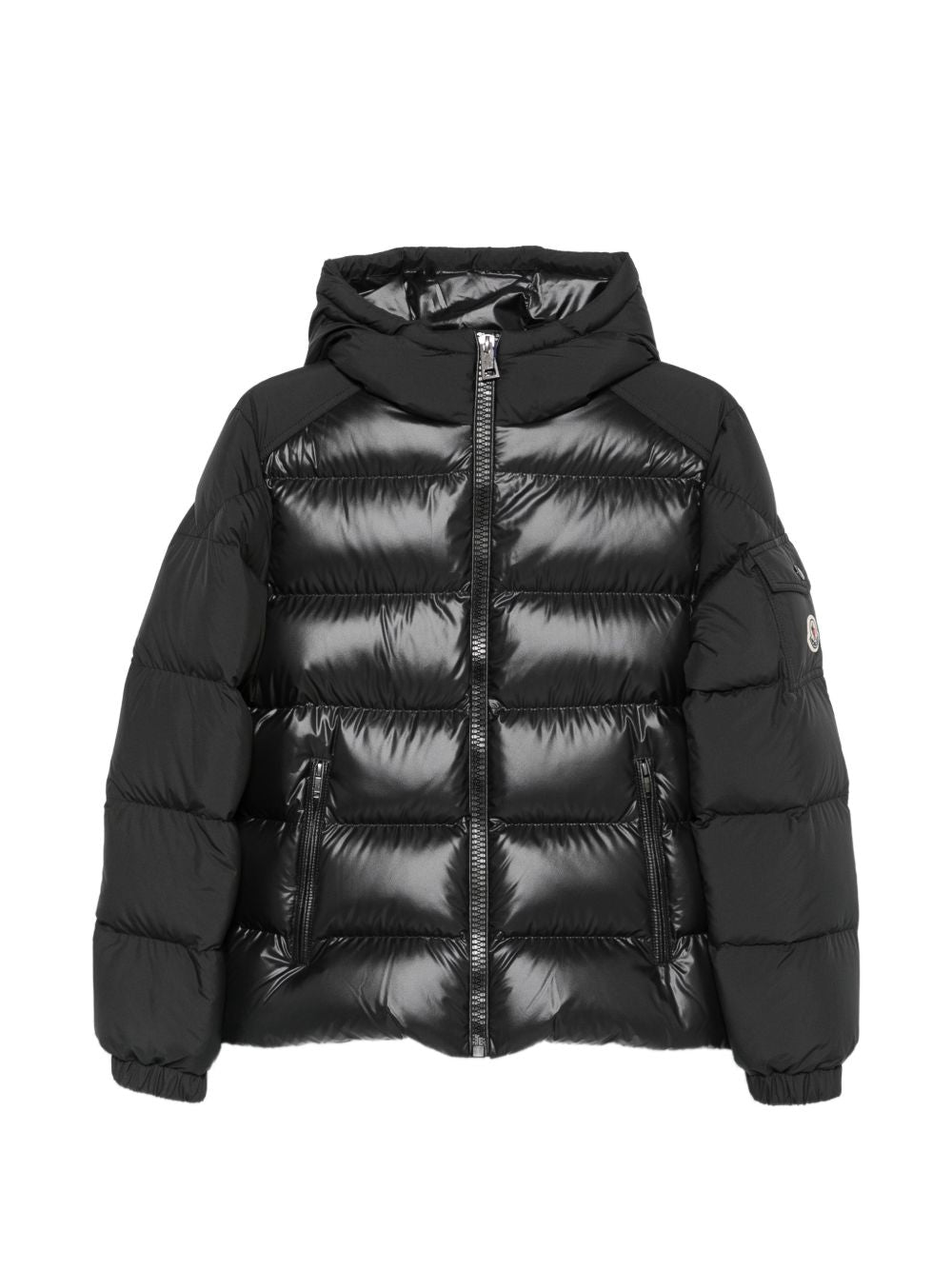 Hyoseris Jacket Black L29541A00076597YX 999 MONCLER KIDS 