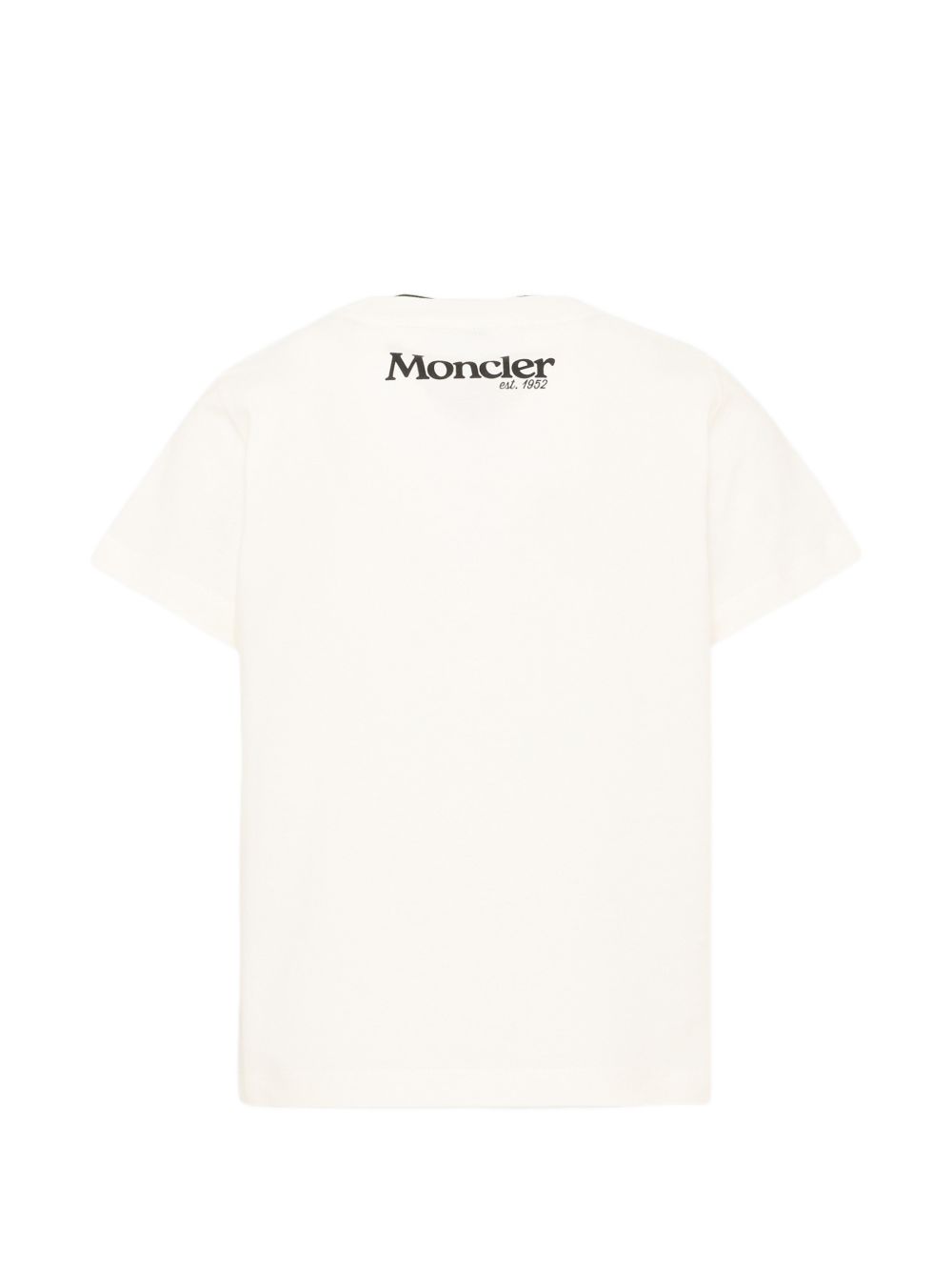 Ss T-Shirt Natural L29548C0000889AFV 034 MONCLER KIDS 