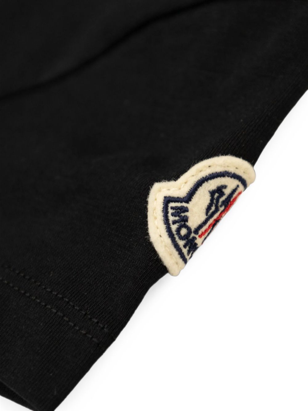 Ss T-Shirt Black L29548C0001889AT9 999 MONCLER KIDS 