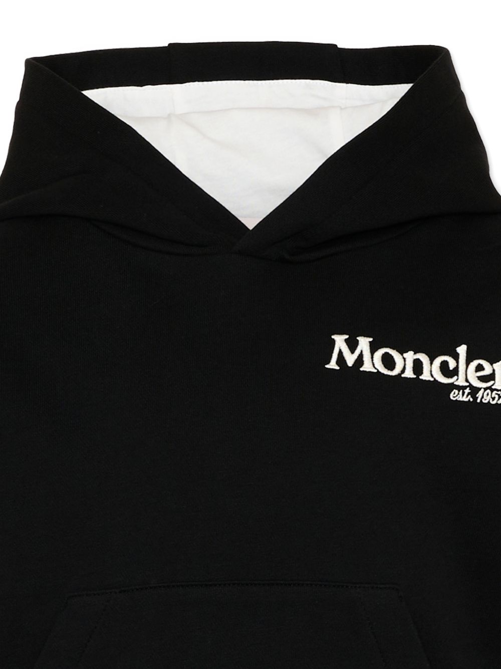 Hoodie Sweater Black L29548G0000689AKM 999 MONCLER KIDS 