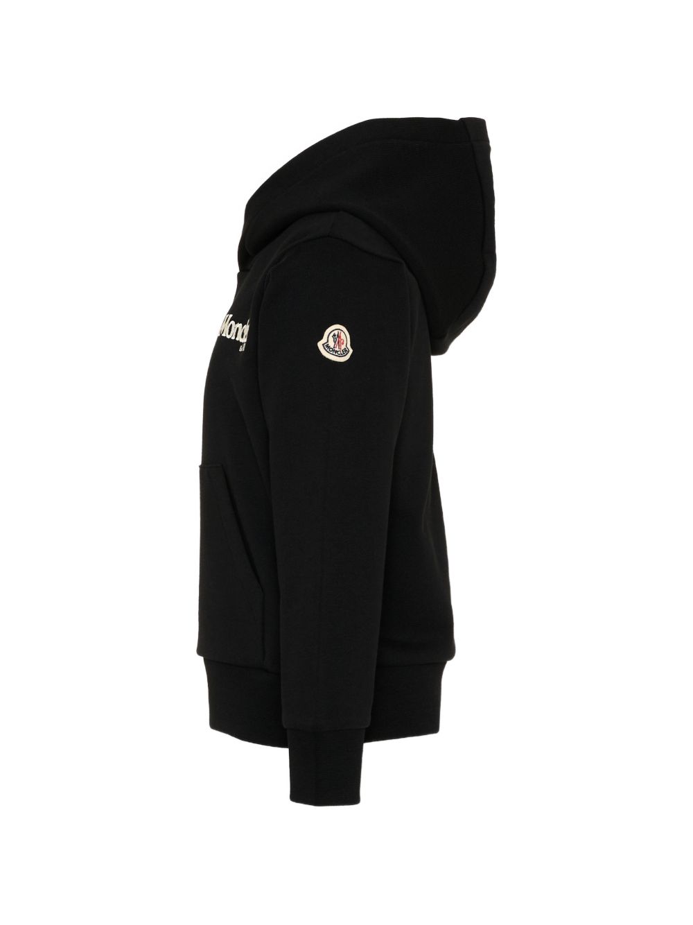 Hoodie Sweater Black L29548G0000689AKM 999 MONCLER KIDS 