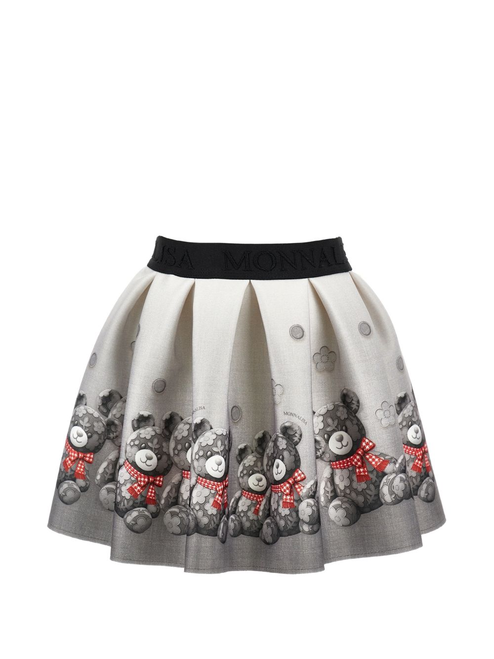 Gonna lisa neoprene st.or Grigio Medio 11H7048669 0031 MONNALISA KIDS 