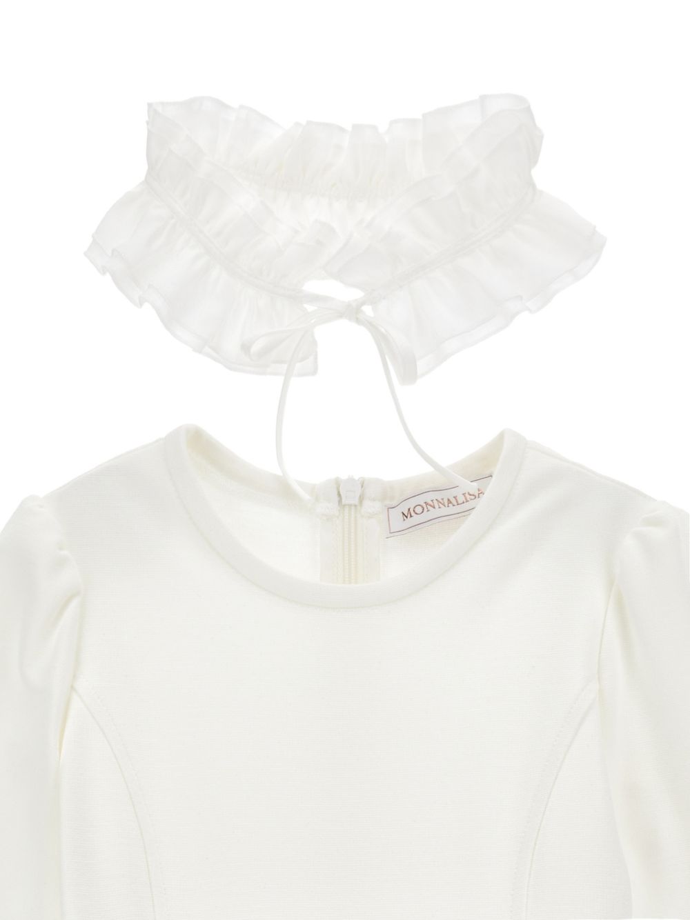 Abito teddy fiore neopren Grigio Medio 11H9098669 0031 MONNALISA KIDS 