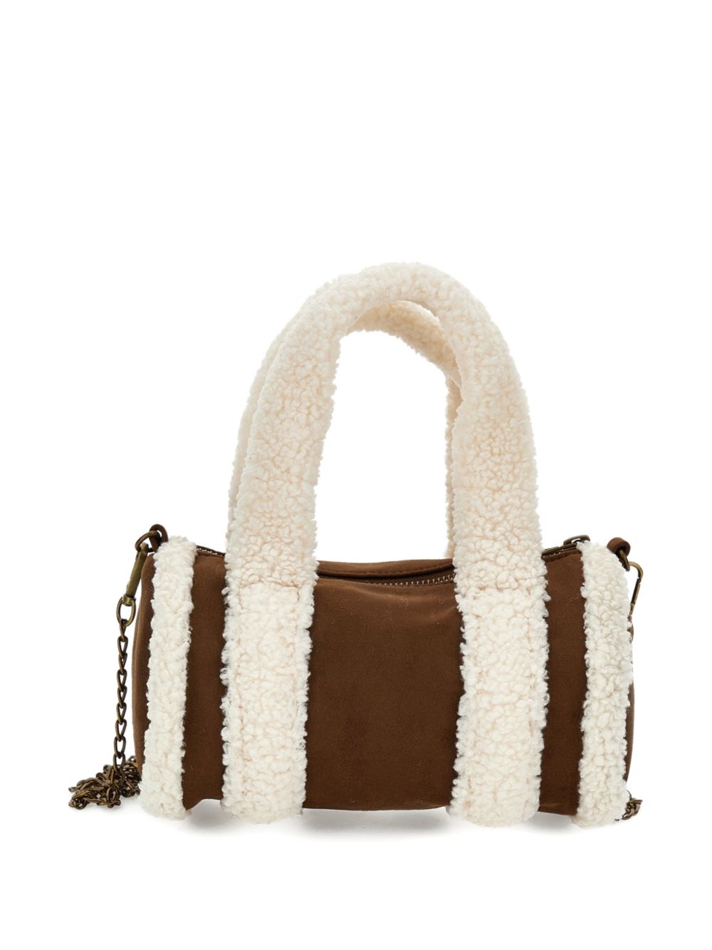 Borsa peluche mutton pelu MarroneScuro 19H0008032 0006 MONNALISA KIDS 