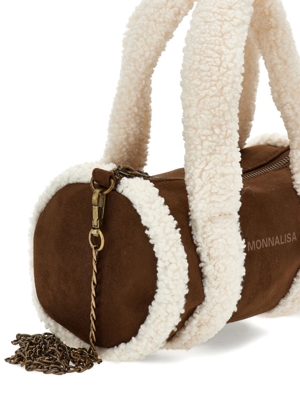 Borsa peluche mutton pelu MarroneScuro 19H0008032 0006 MONNALISA KIDS 