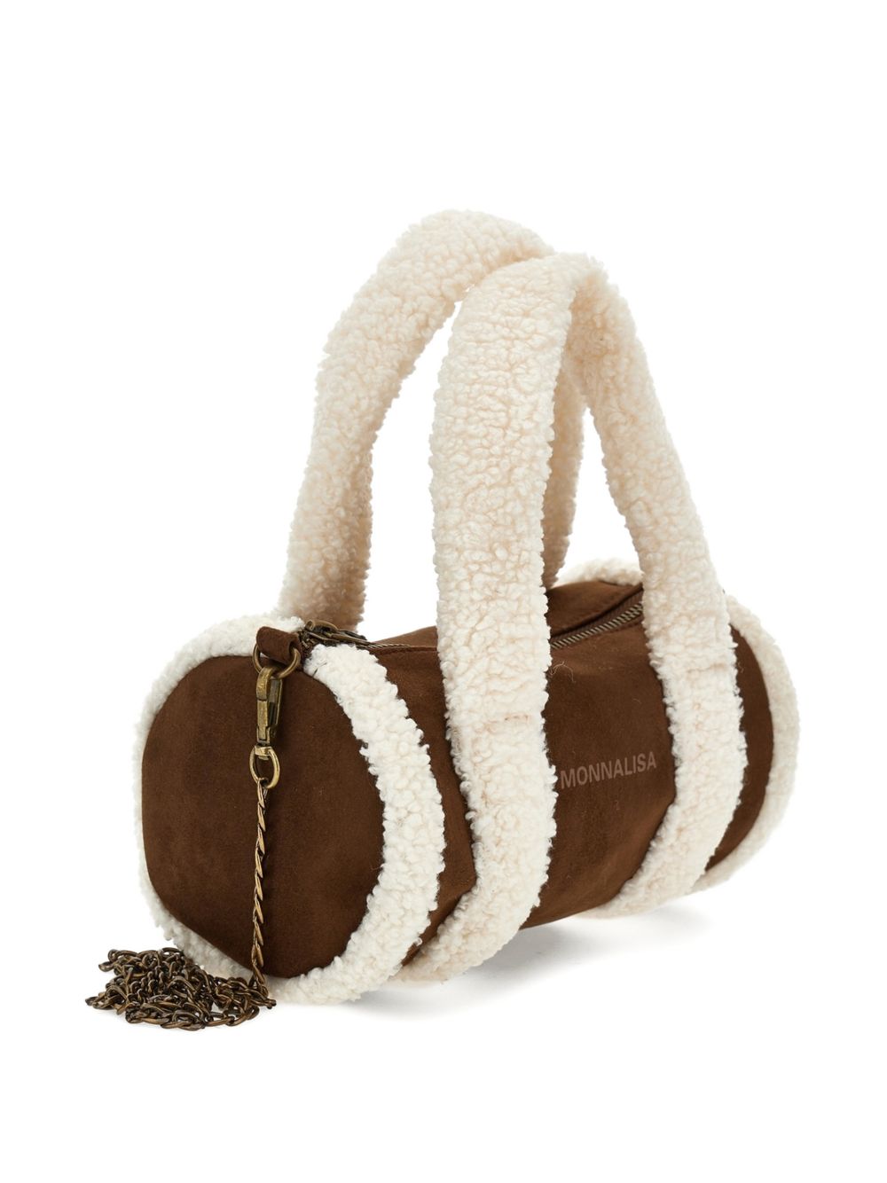 Borsa peluche mutton pelu MarroneScuro 19H0008032 0006 MONNALISA KIDS 