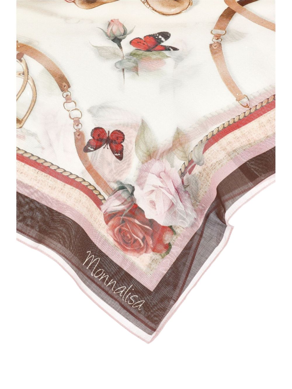 Foulard rodeo mix viscosa Multicolor 19H0148723 0084 MONNALISA KIDS 