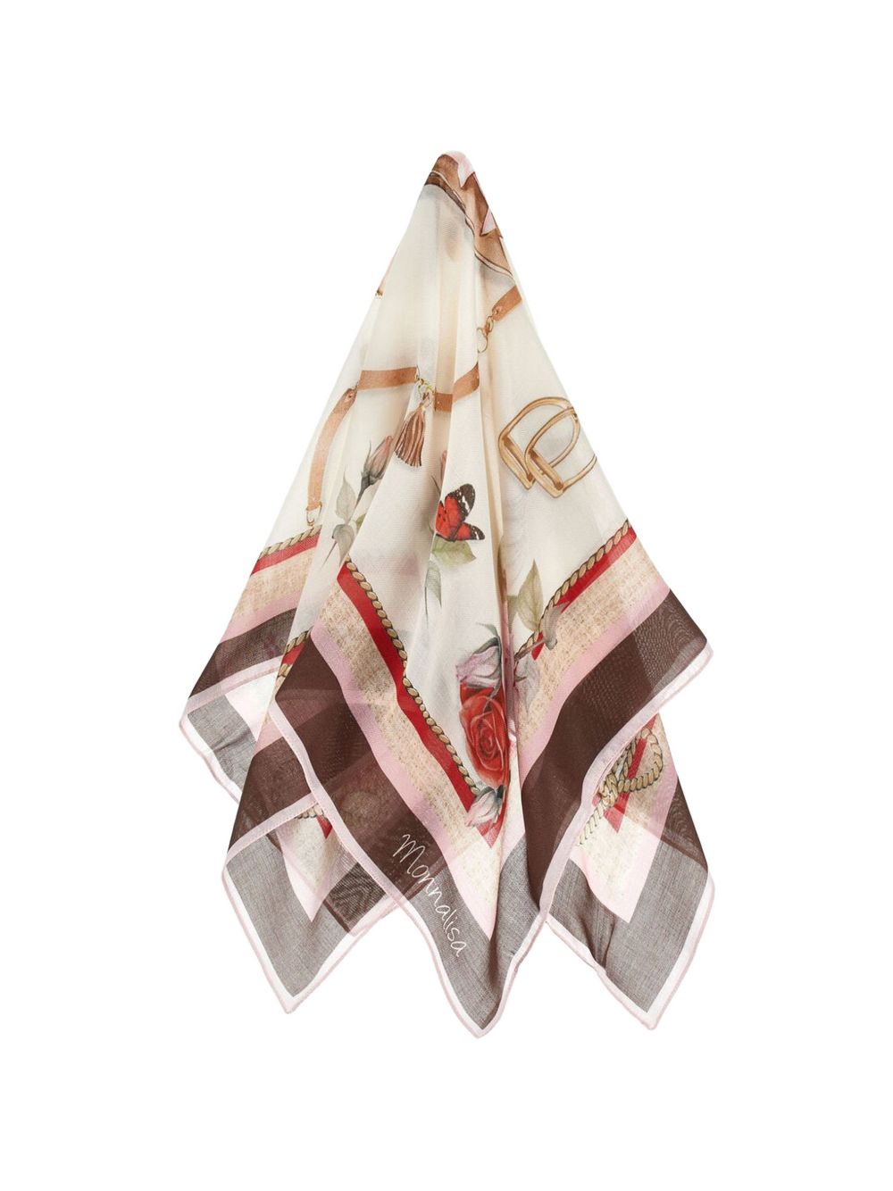 Foulard rodeo mix viscosa Multicolor 19H0148723 0084 MONNALISA KIDS 