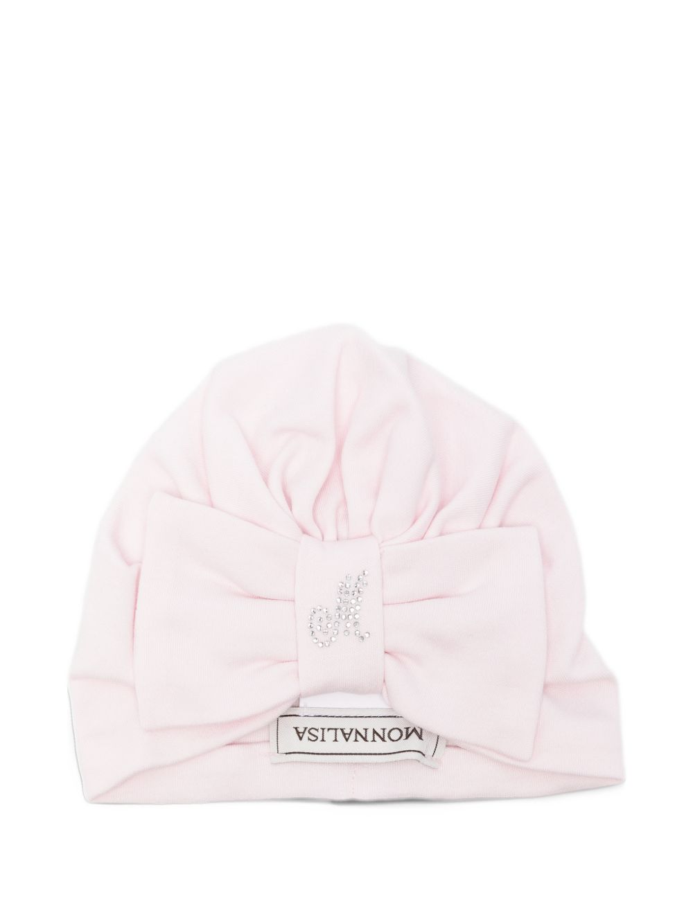 Cuffietta con fiocco inte Rosa Antico 35H0088000 0091 MONNALISA KIDS 