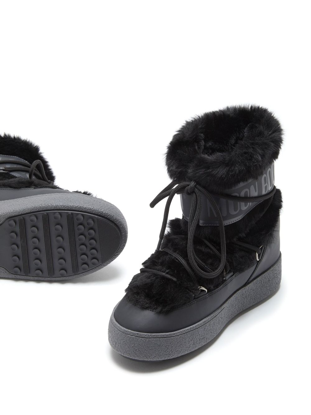 Mb Ltrack Faux Fur Wp 80D2450130 N001 MOON BOOT 