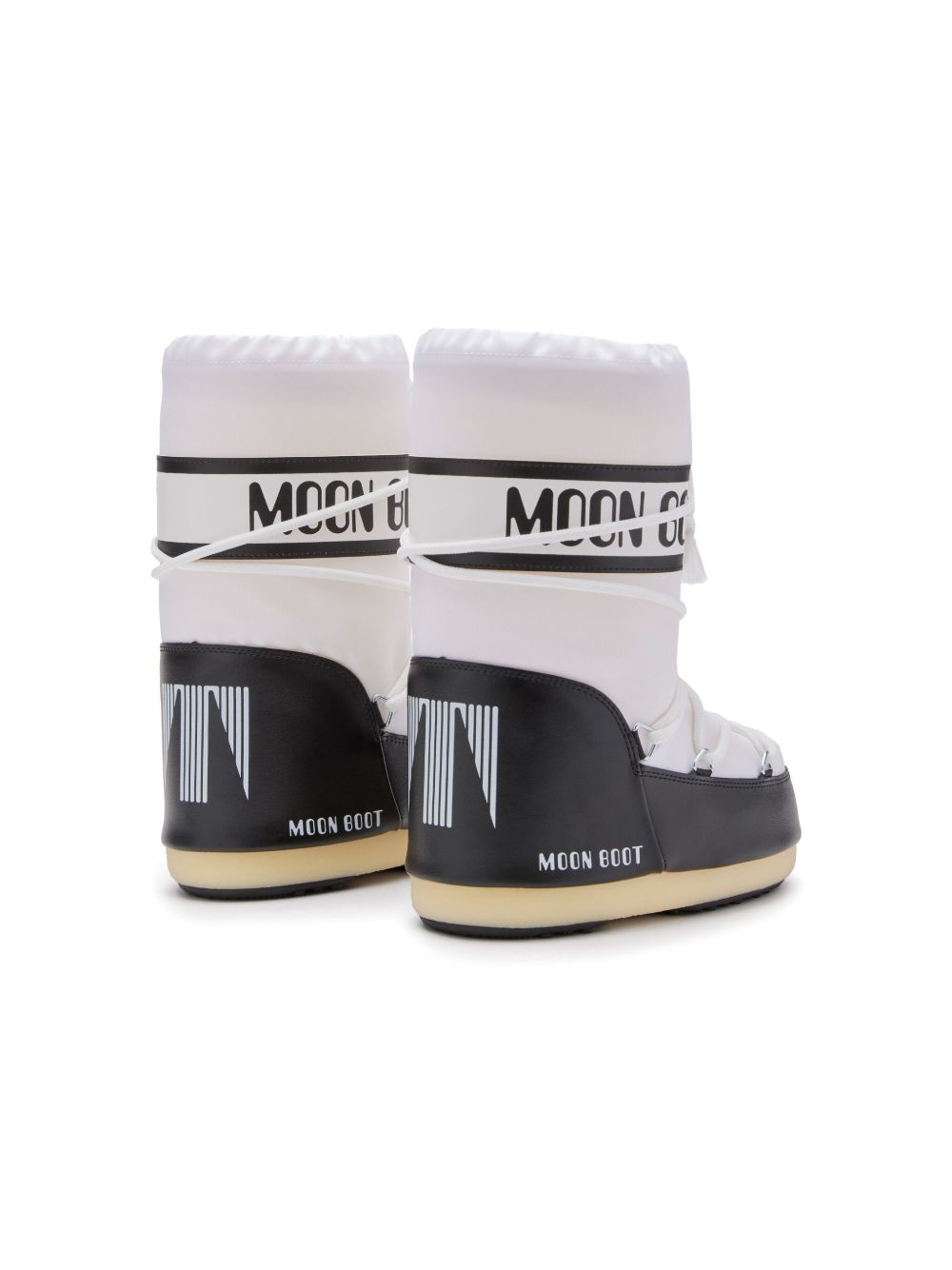 Stivale Icon Colourblock Nylon bianco 80D1400440# NA02 MOON BOOT KIDS 