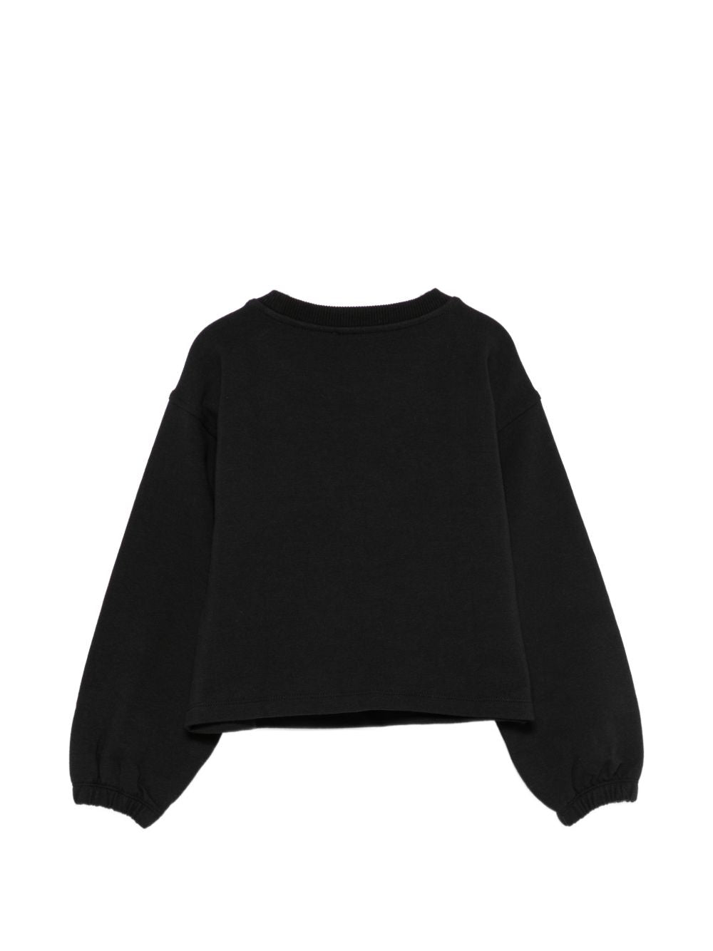 Girocollo m/l Nero/black HDF06ULDA18 60100 MOSCHINO KIDS 