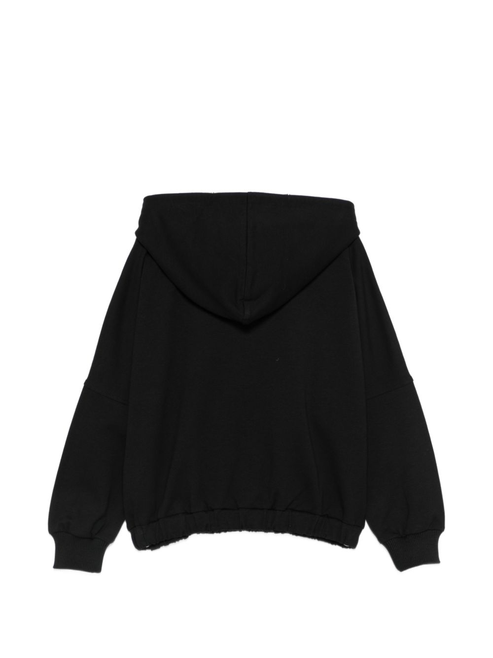 Felpa c/cappuccio Nero/black HDF06ZLDA63 60100 MOSCHINO KIDS 