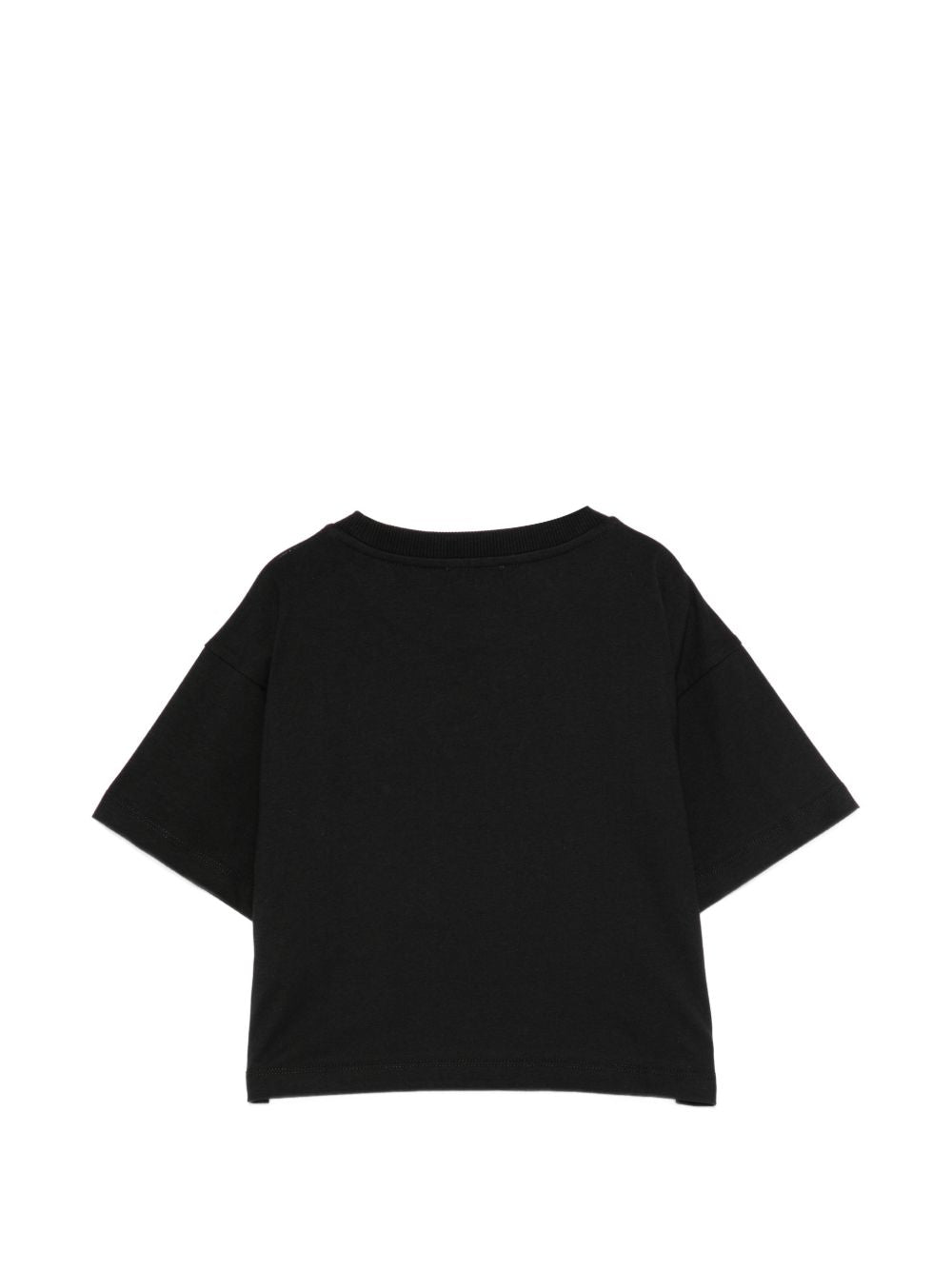 Maglia m/c Nero/black HDM078LAA10 60100 MOSCHINO KIDS 