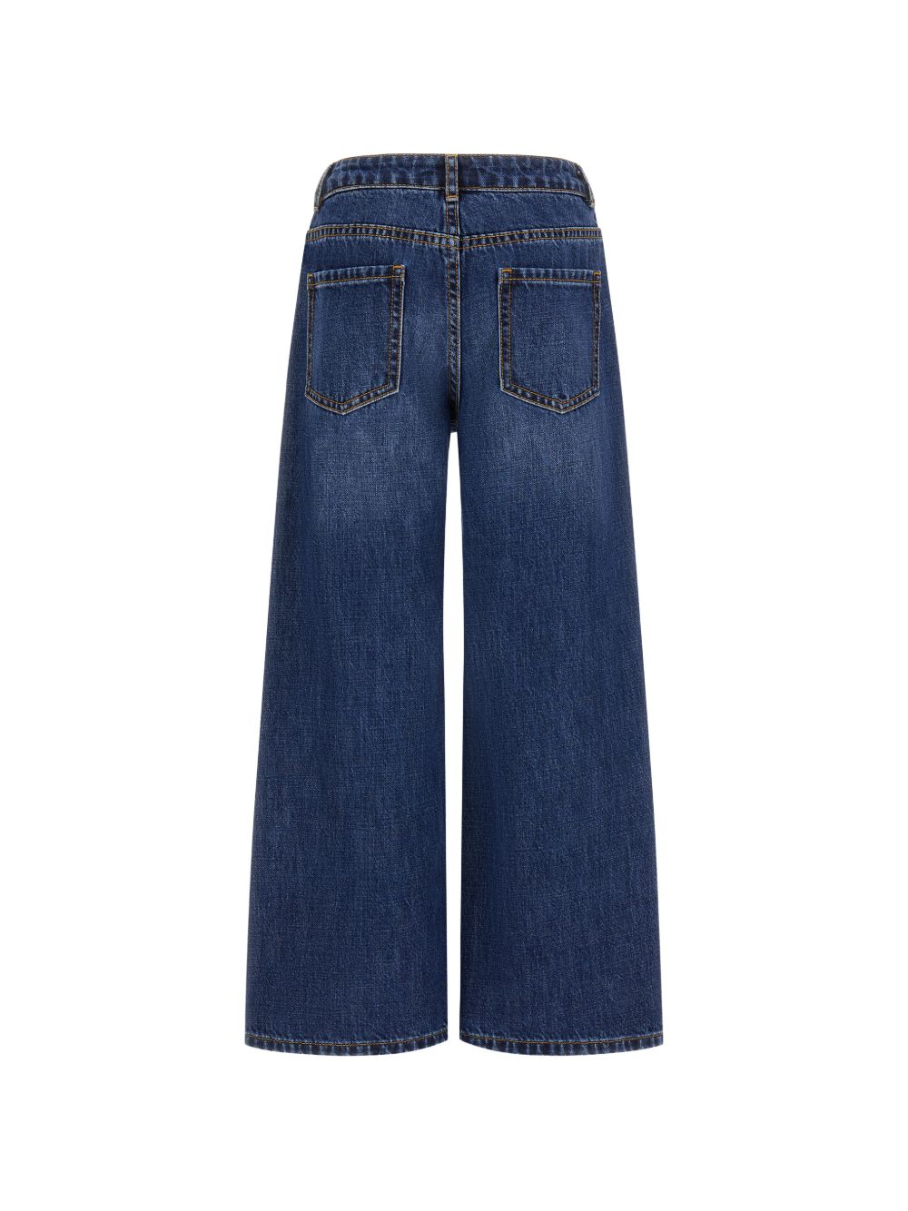 Pant.lungo denim Ocean blue HDP078L0E49 41047 MOSCHINO KIDS 